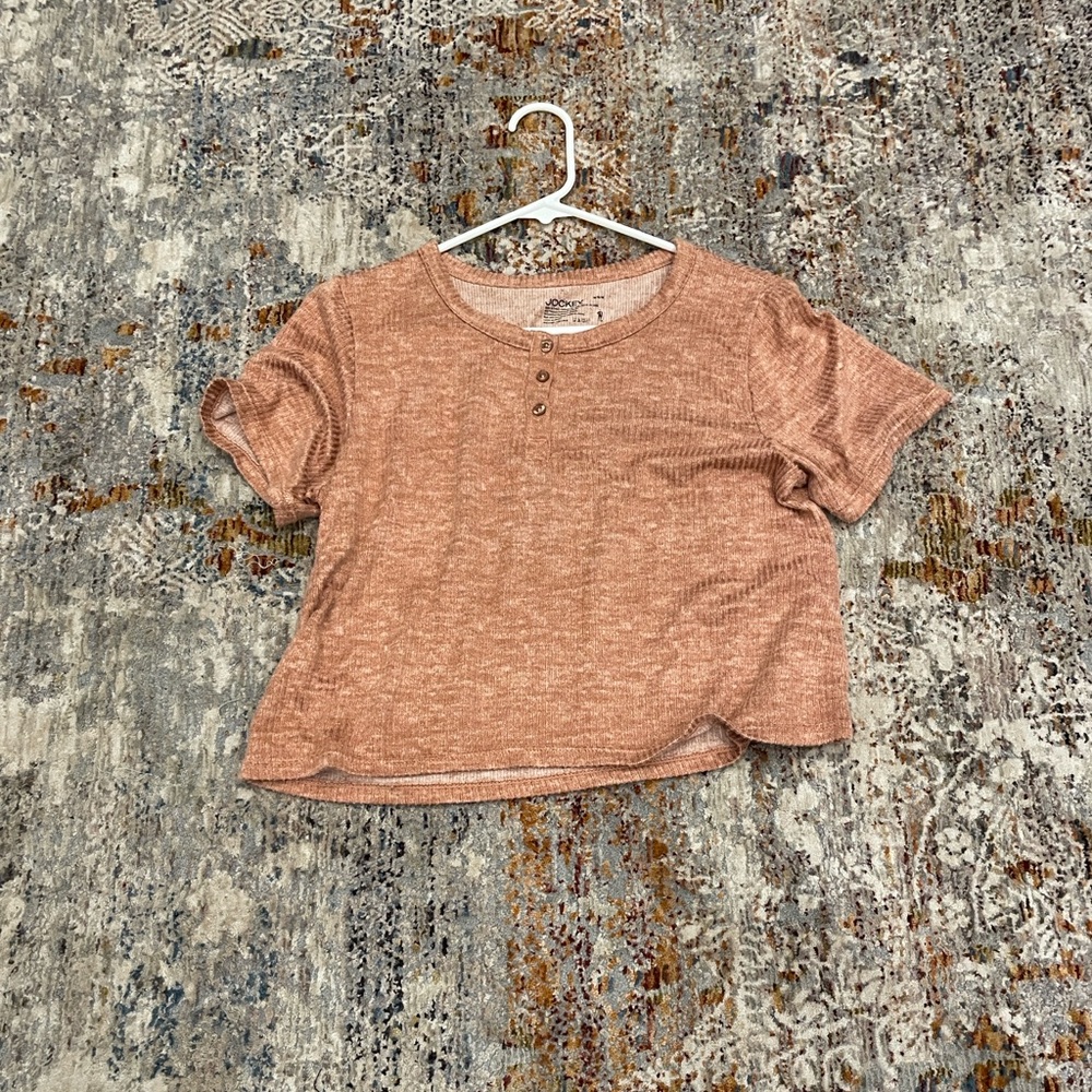 Jockey Light Brown Button-Up Cardigan